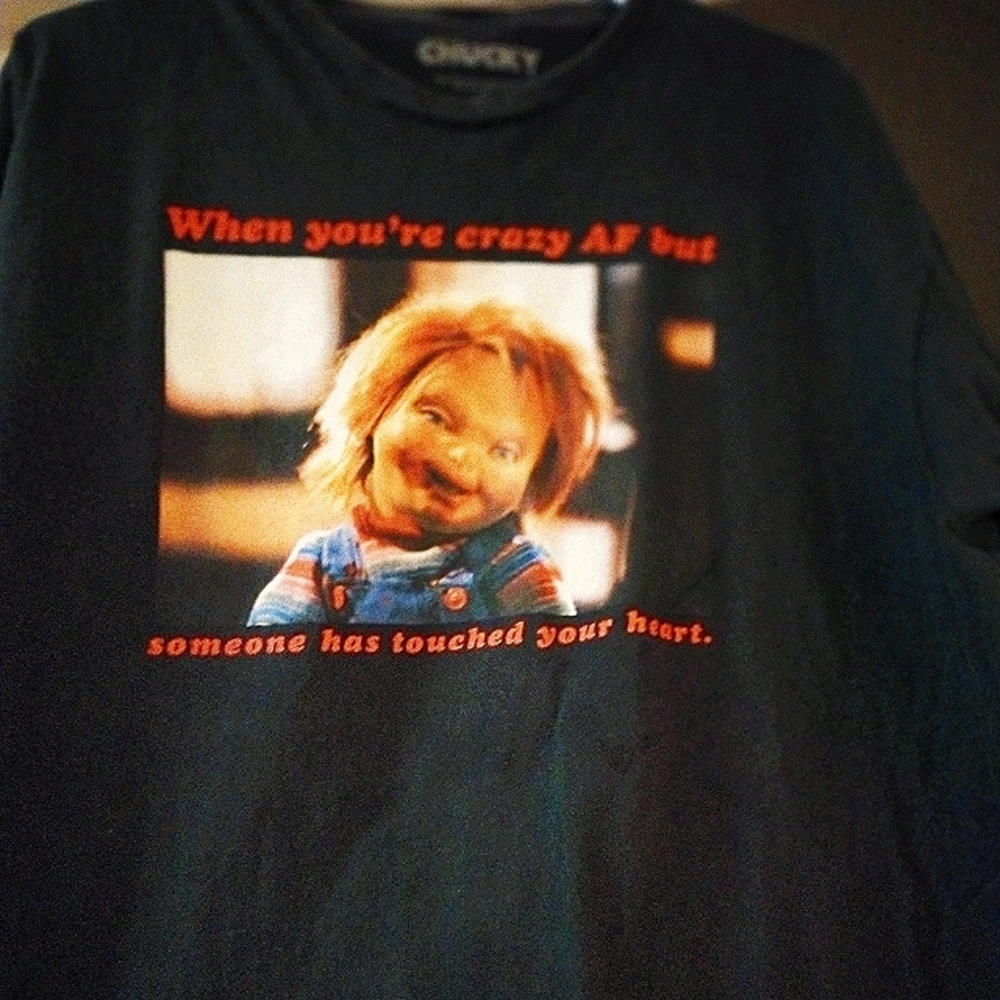 Black Chuckie Tee